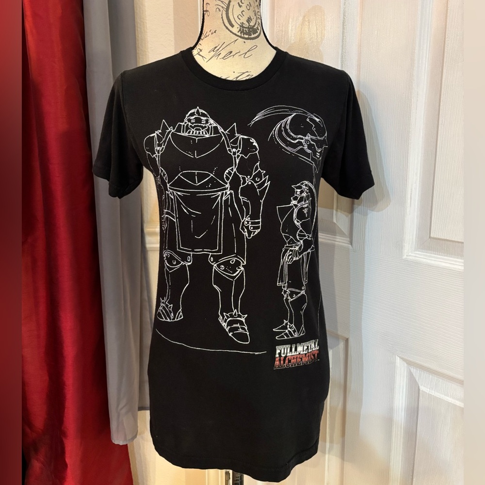 Rare Fullmetal Alchemist Alphonse Elric short-sleeved T-shirt